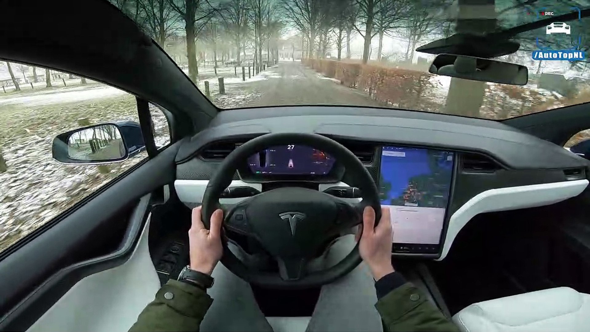 2019 Tesla Model X 100D POV Test Drive by AutoTopNL