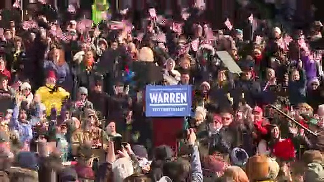Linke US-Demokratin Warren will ins Weiße Haus