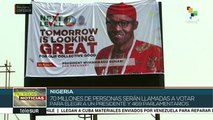 Nigeria: últimas actividades previo a las elecciones generales