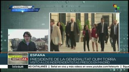 España: Torra visita a presos independentistas de Cataluña