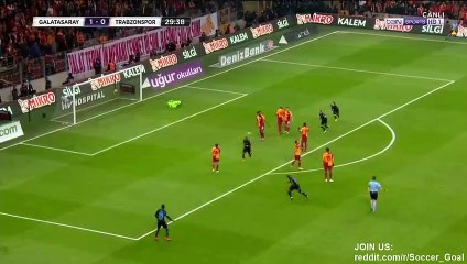 Hugo Rodallega Goal HD - Galatasaray 1 - 1 Trabzonspor - 10.02.2019 (Full Replay)