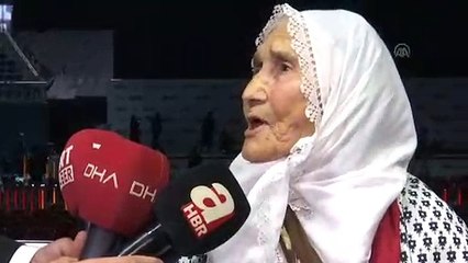 Meliha ninenin Erdoğan sevgisi - İSTANBUL