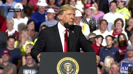 Trump mocks Elizabeth Warren's bid for 2020 presidency