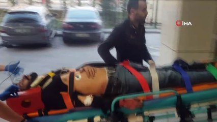 Tutuklanan şahıs elleri kelepçeli şekilde adliyede 2. kattan aşağı atladı