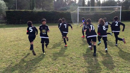 FAVD Les U11 à ROUSSILLON le 09 février 2019