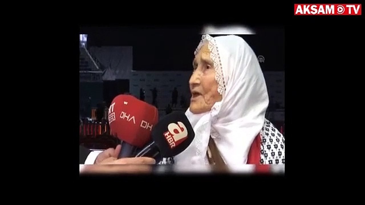 Meliha nine, Cumhurbaşkanı Erdoğan’la bir araya geldi