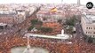Las tres horas de la manifestación por la unidad de España en un minuto (Time Lapse)
