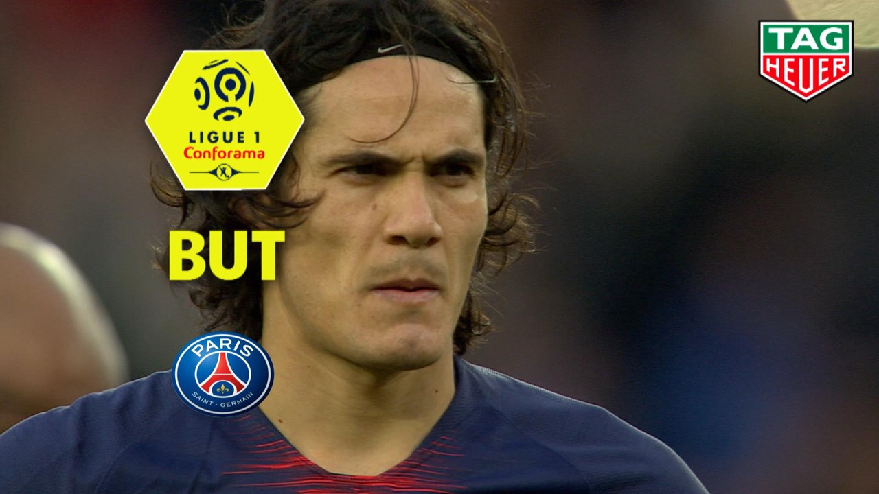 But Edinson CAVANI (42ème pen) / Paris Saint-Germain - Girondins de Bordeaux - (1-0) - (PARIS-GdB) / 2018-19