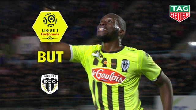 But Wilfried KANGA (35ème) / RC Strasbourg Alsace - Angers SCO - (1-2) - (RCSA-SCO) / 2018-19