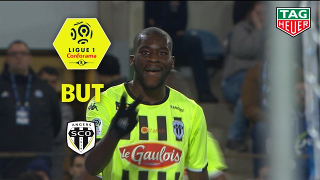 But Wilfried KANGA (55ème) / RC Strasbourg Alsace - Angers SCO - (1-2) - (RCSA-SCO) / 2018-19