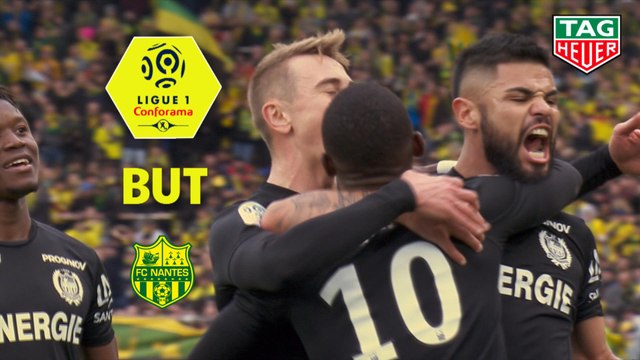 But Majeed WARIS (38ème pen) / FC Nantes - Nîmes Olympique - (2-4) - (FCN-NIMES) / 2018-19
