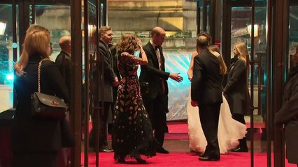 The Duke and Duchess of Cambridge arrive at BAFTAs