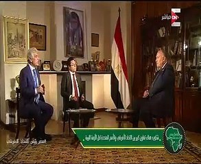 سامح شكرى: الأطراف الثلاثة لم تصل لرؤية موحدة للسد