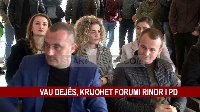 VAU DEJËS, KRIJOHET FORUMI RINOR I PD