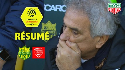 FC Nantes - Nîmes Olympique (2-4)  - Résumé - (FCN-NIMES) / 2018-19