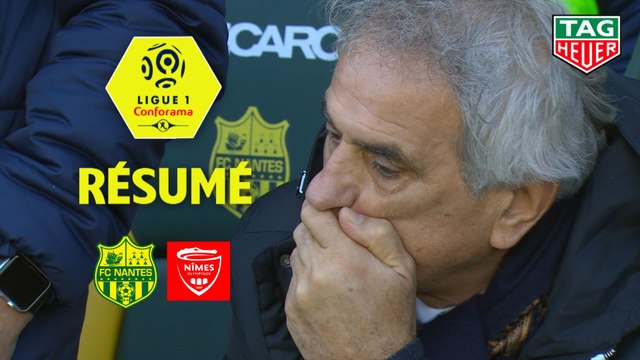 FC Nantes - Nîmes Olympique (2-4) - Résumé - (FCN-NIMES) / 2018-19