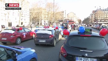 Des auto-écoles manifestent ce lundi contre une réforme du permis de conduire