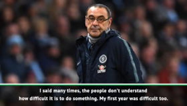 My first year was difficult too - Guardiola sympathises with Sarri