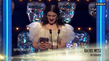 Rachel Weisz remporte le BAFTA du Meilleur Second Rôle Féminin dans La Favorite - BAFTA 2019