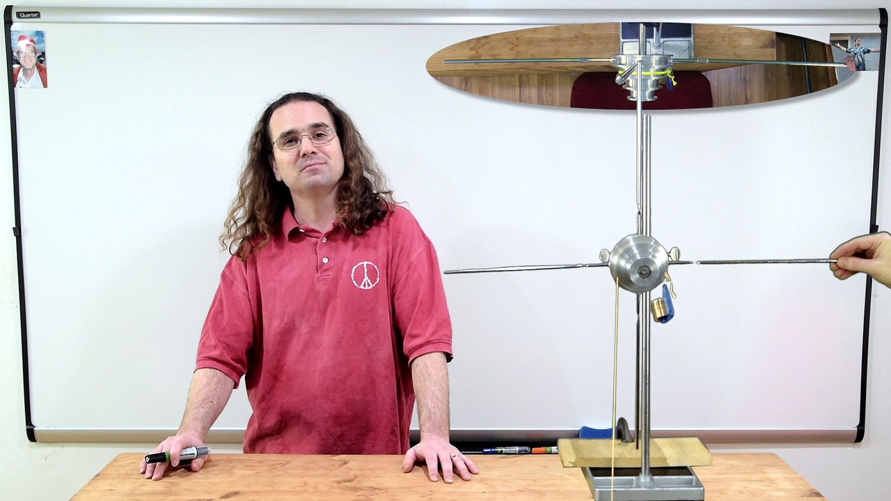 2 Masses on a Pulley - Torque Demonstration