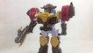Power Rangers Super Ninja Steel Bullrider Megazord 2 Modes ATV || Keith's Toy Box