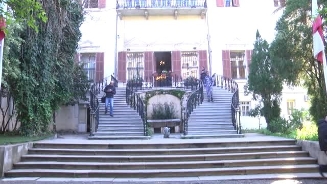 İran Dışişleri Bakanı Zarif - Lübnan Dışişleri Bakanı Basil - Beyrut