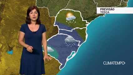 Previsão Sul – Frente fria avança por SC e PR