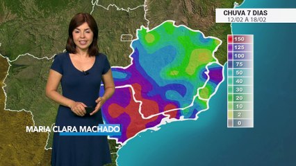 Como fica a  chuva no BR nos próximos dias