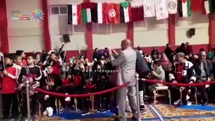 الاستعدادات الأخيرة لانطلاق البطولة العربية للملاكمة بالمركز الأوليمبى