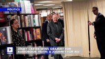 Jimmy Carter Wins Grammy for Audiobook 'Faith: A Journey for All'