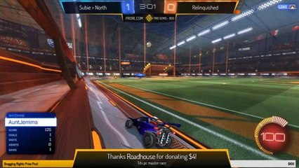 Luke puts this shot in through sheer force of will