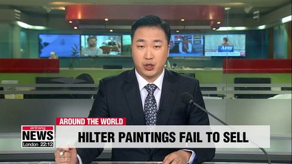 Five paintings allegedly by Adolf Hitler fail to sell at Nuremberg auction