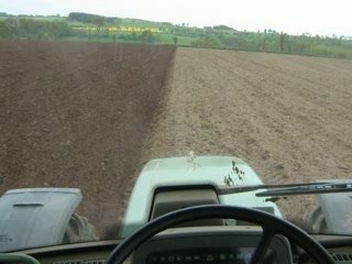 Labour 2007 Avec le 714 et La Kverneland,  Tracteur seul...