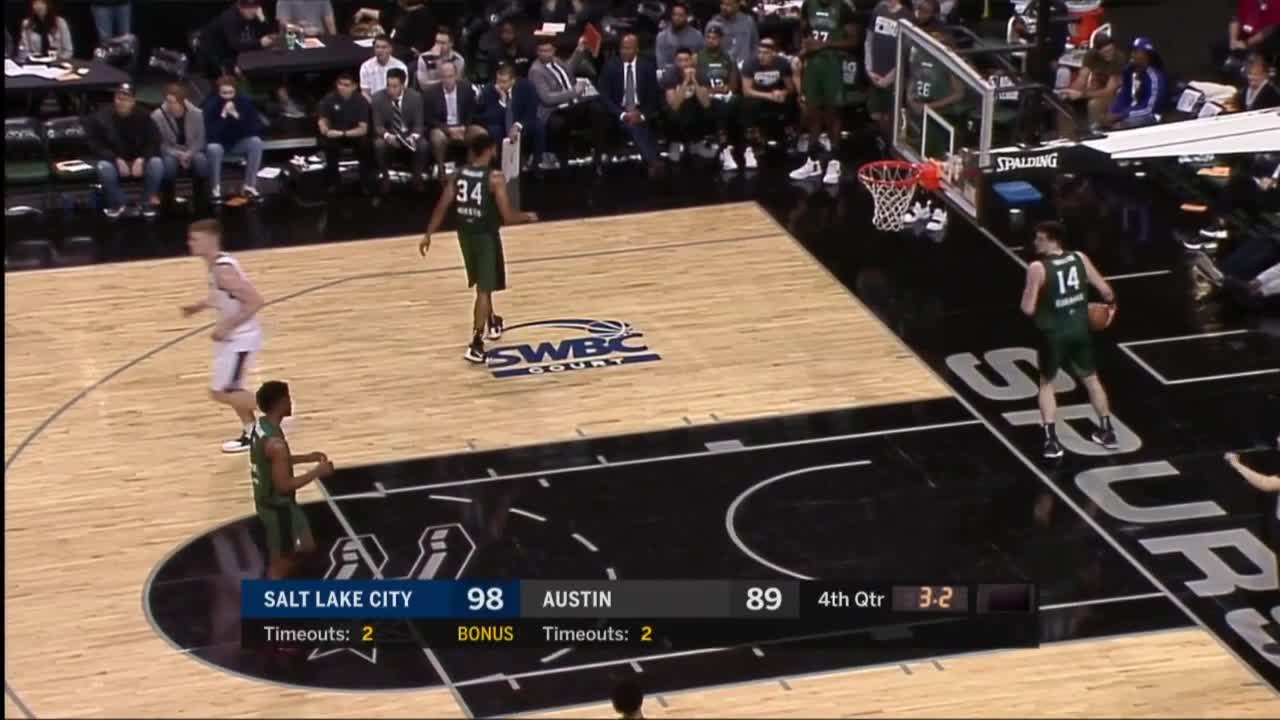 Naz Mitrou-Long (15 points) Highlights vs. Austin Spurs