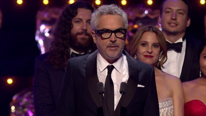 Le discours engagé d'Alfonso Cuarón pour le sacre de Roma - BAFTA 2019