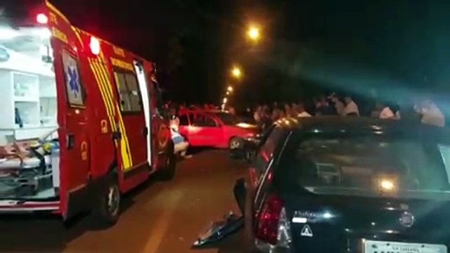 Palio e Fiesta batem em cruzamento no Bairro Santa Cruz