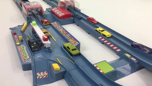 Tomica World Byun Byun Circuit Race Track トミカ びゅんびゅんサーキット Takara Tomy ...