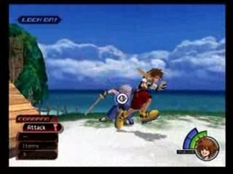Kingdom Hearts - Riku First Battle