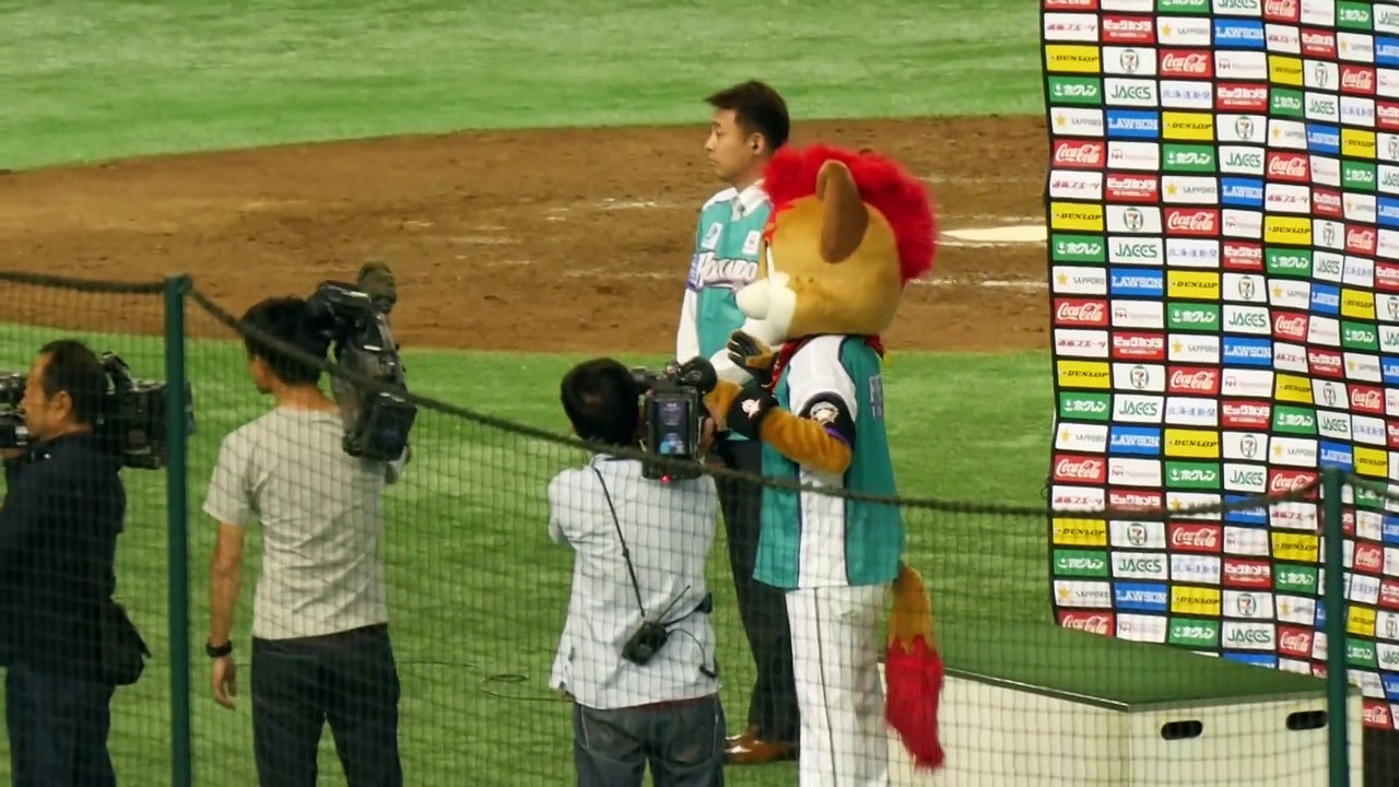 2016.5.10 ガンちゃんによる有原投手へのヒーローインタビュー