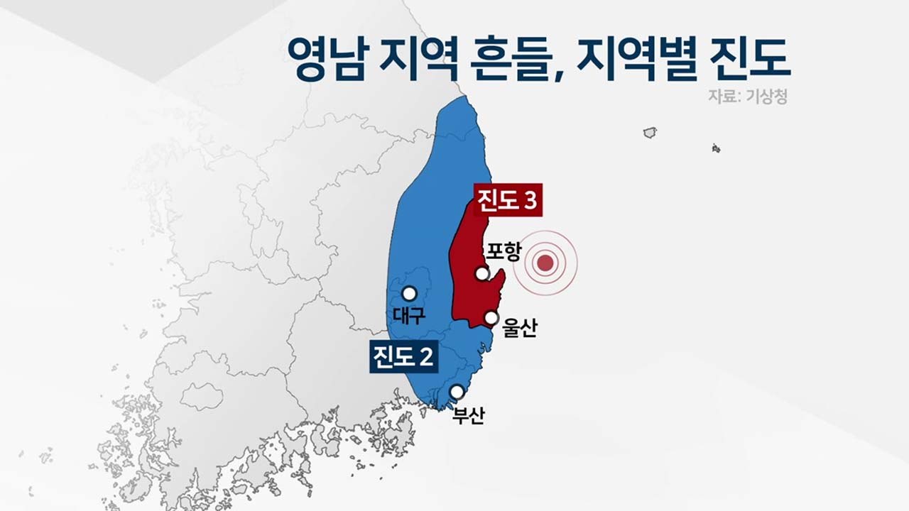 [취재N팩트] 해저지진에 포항 또 흔들..."여진 이어질 듯" / YTN
