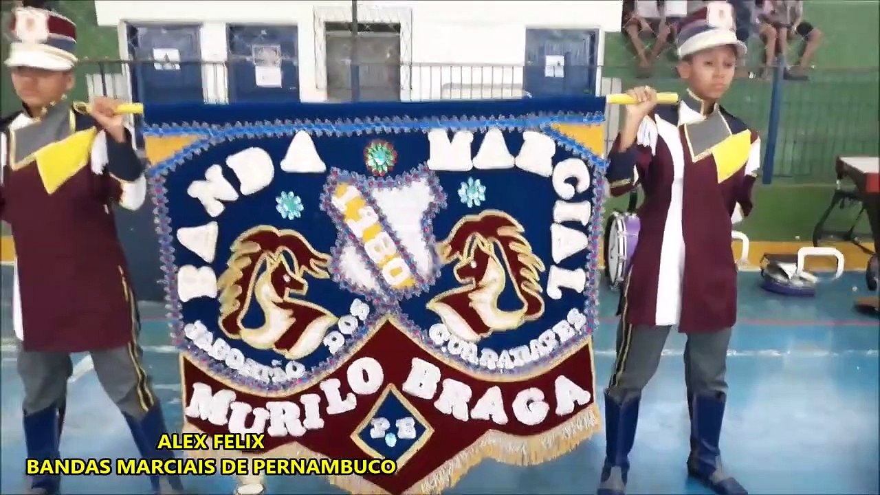 BANDA MARCIAL MURILO BRAGA 2018 - VI COPA NACIONAL DE CAMPEÃS DE BANDAS E FANFARRAS EM PARNAMIRIM RN