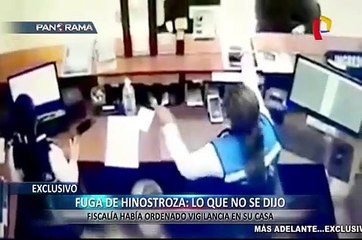 EXCLUSIVO: lo que el Ejecutivo no dijo sobre la fuga de César Hinostroza