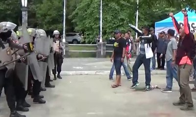 Seperti Ini Simulasi Pengamanan Pemilu 2019