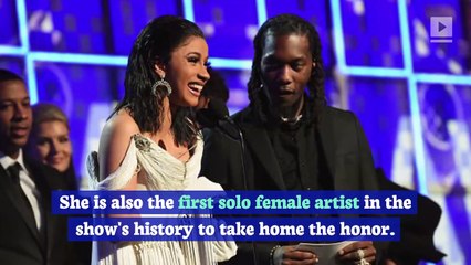Cardi B's 'Invasion of Privacy' Wins Best Rap Album at 2019 Grammys