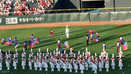 2015.7.18 オールスターゲーム開幕セレモニー 創価ルネサンスバンガードによる演奏