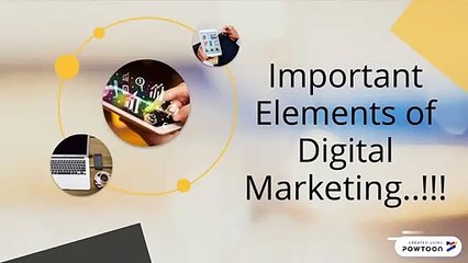 Important Elements of Digital Marketing