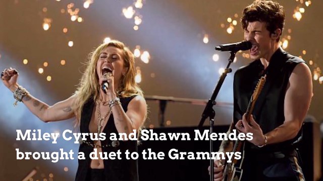 Miley Cyrus And Shawn Mendes Grammy Duet Is Sensational