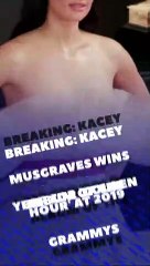 BREAKING: Kacey Musgraves Wins Album of the Year for 'Golden Hour' at 2019 Grammys