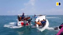 Chinese tourists hurt in Thailand boat accidents