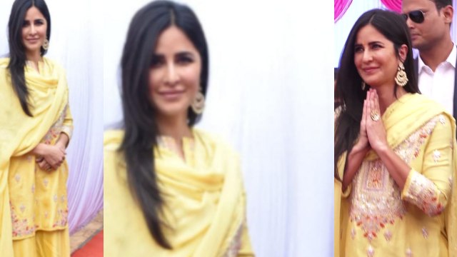 Katrina Kaif arrives at Anurag Basu's Saraswati Puja; Check out here| FilmiBeat